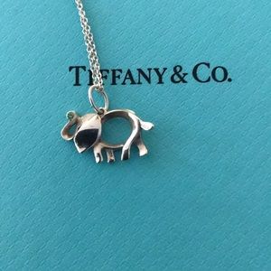 Tiffany elephant necklace